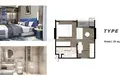 Wohnung 24 m² Karon, Thailand