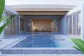 Complexe résidentiel Complex of villas with swimming pools in Choeng Mon area, Samui, Thailand