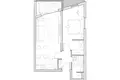 Mieszkanie 1 pokój 48 m² Boreti, Czarnogóra