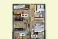 Apartamento 76 m² Región del Mediterráneo, Turquía