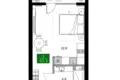 Studio apartment 1 bedroom 33 m² Batumi, Georgia