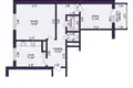 2 room apartment 64 m² Pryluki, Belarus