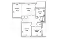 Квартира 4 комнаты 82 м² Брест, Беларусь