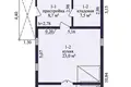 Casa 48 m² Zabalac, Belarús
