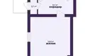 3 room apartment 61 m² Nyasvizh, Belarus