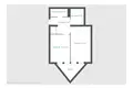 2 room apartment 47 m² Poznan, Poland