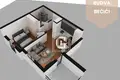 Wohnung 1 zimmer 34 m² Becici, Montenegro