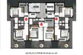 Wohnung 2 zimmer 58 m² Alanya, Türkei