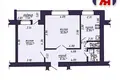 Apartamento 2 habitaciones 48 m² Maladetchna, Belarús