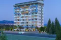Complexe résidentiel Luxury residence with swimming pools and a spa area at 800 meters from the sea, Avsallar, Turkey