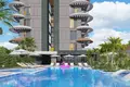 Kompleks mieszkalny New residential complex with swimming pools, a gym and a parking on the seafront, Kestel, Alanya, Türkiye