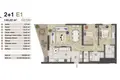 2 bedroom apartment 117 m² Konak, Turkey