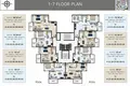 1 bedroom apartment 50 m² Muratpasa, Turkey