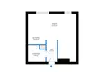 Apartamento 1 habitación 42 m² Varsovia, Polonia
