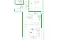 Квартира 2 комнаты 66 м² Средиземноморский регион, Турция