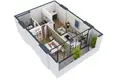 Wohnung 2 zimmer 58 m² Batumi, Georgien