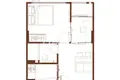 Apartamento 3 habitaciones 35 m² Bang Saen, Tailandia