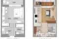 Квартира 1 комната 31 м² Минск, Беларусь
