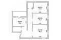 3 room apartment 77 m² Muchaviecki sielski Saviet, Belarus
