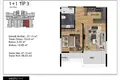 Apartamento 2 habitaciones 58 m² Mezitli, Turquía