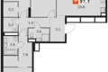 Apartamento 4 habitaciones 98 m² Moscú, Rusia