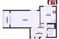 Appartement 1 chambre 37 m² Sloutsk, Bélarus