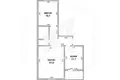 Appartement 2 chambres 63 m² Muchaviecki sielski Saviet, Bélarus