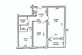 Квартира 2 комнаты 49 м² Минск, Беларусь