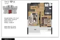 Apartamento 2 habitaciones 58 m² Mezitli, Turquía