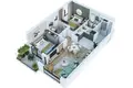 2 bedroom apartment 62 m² Bar, Montenegro