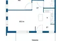 Apartamento 2 habitaciones 46 m² Vaasa sub region, Finlandia
