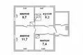 House 40 m² Kamyanyets, Belarus