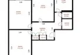 3 room apartment 66 m² Minsk, Belarus