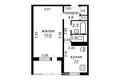 Mieszkanie 1 pokój 33 m² Mińsk, Białoruś