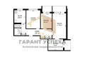Wohnung 4 zimmer 73 m² Muchaviecki sielski Saviet, Belarus