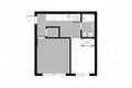 2 room apartment 35 m² Warsaw, Poland