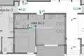 Wohnung 1 Schlafzimmer 39 m² Boreti, Montenegro