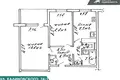 2 room apartment 42 m² Minsk, Belarus