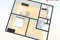 Apartamento 3 habitaciones 42 m² Most, Chequia