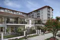 Kompleks mieszkalny New residence Hamilton with a swimming pool and a park, Town Square, Dubai, UAE