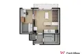 Квартира 3 комнаты 40 м² okres Brno mesto, Чехия