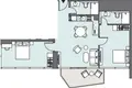 2 bedroom apartment 86 m² Minsk, Belarus