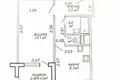 Appartement 1 chambre 41 m² Minsk, Bélarus