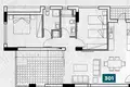 Apartamento 2 habitaciones 108 m² Aradippou, Chipre