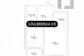 Apartamento 2 habitaciones 49 m² Varsovia, Polonia