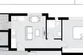 Apartamento 1 habitacion 50 m² Aradippou, Chipre