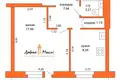 1 room apartment 39 m² Vitsebsk, Belarus