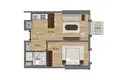 Квартира 2 комнаты 69 м² Шишли, Турция