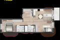 Appartement 68 m² Kalodziscanski sielski Saviet, Bélarus
