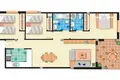 Квартира 2 спальни 75 м² Лос-Алькасарес, Испания